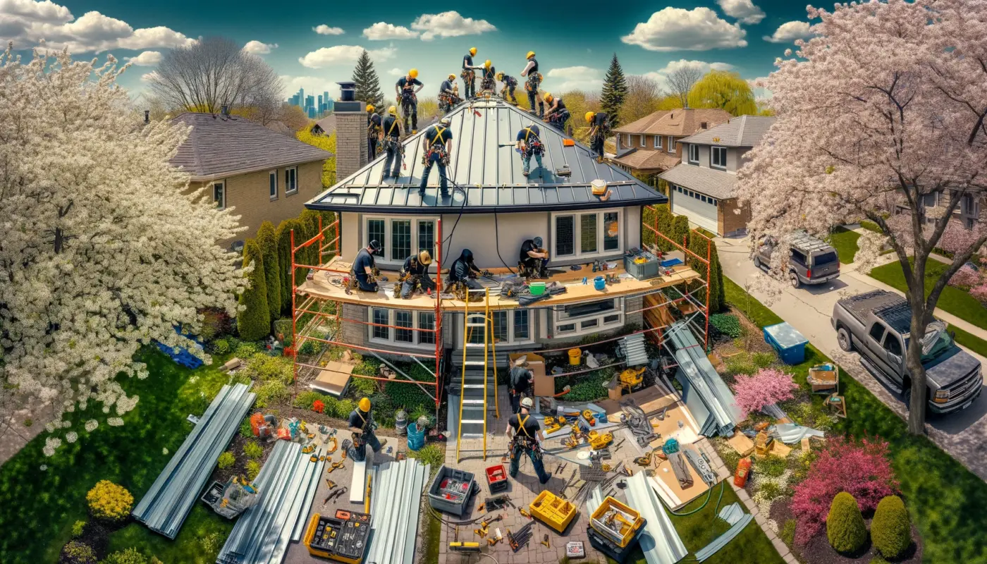 metal roof installation and maintenance